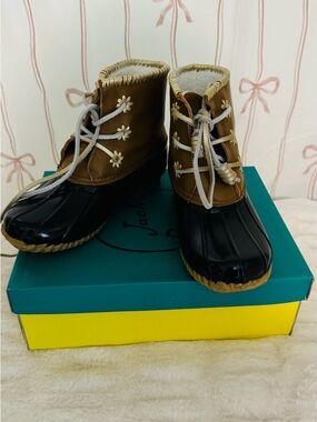 Jack Rogers Women’s  Brown and Black Waterproof Winter Boots